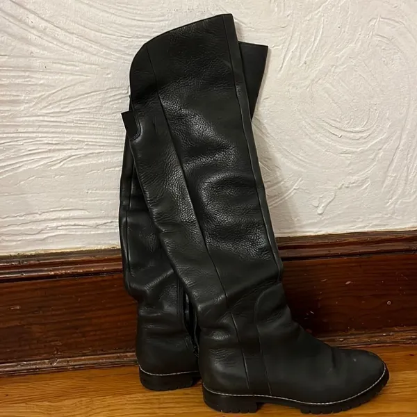 Cole Haan fleece lined‎ leather knee high boots size 5.5 - Image 2