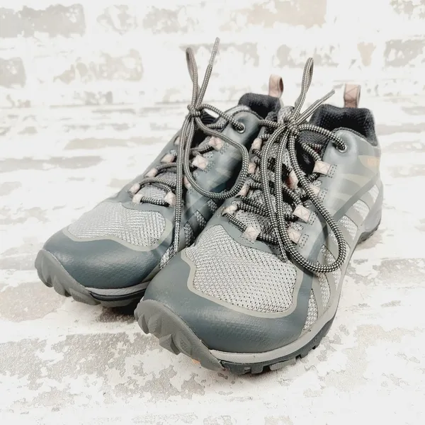 Merrell Gray Hiking Breathable walking running climbing athletic sneakers - Image 2