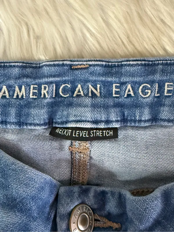 American Eagle Curvy Hi-Rise Jegging Size 16 Regular Next Level Stretch - Image 3