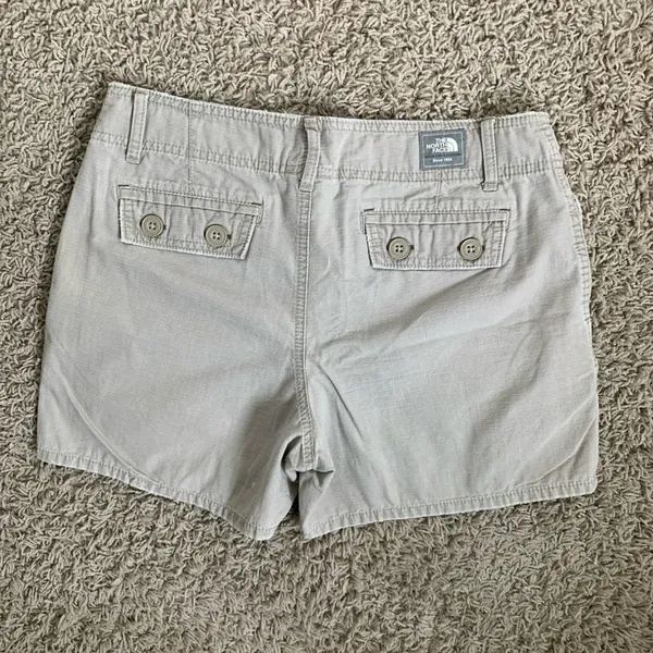 North Face 4” gray chino size 4” outdoor hiking shorts - Image 5