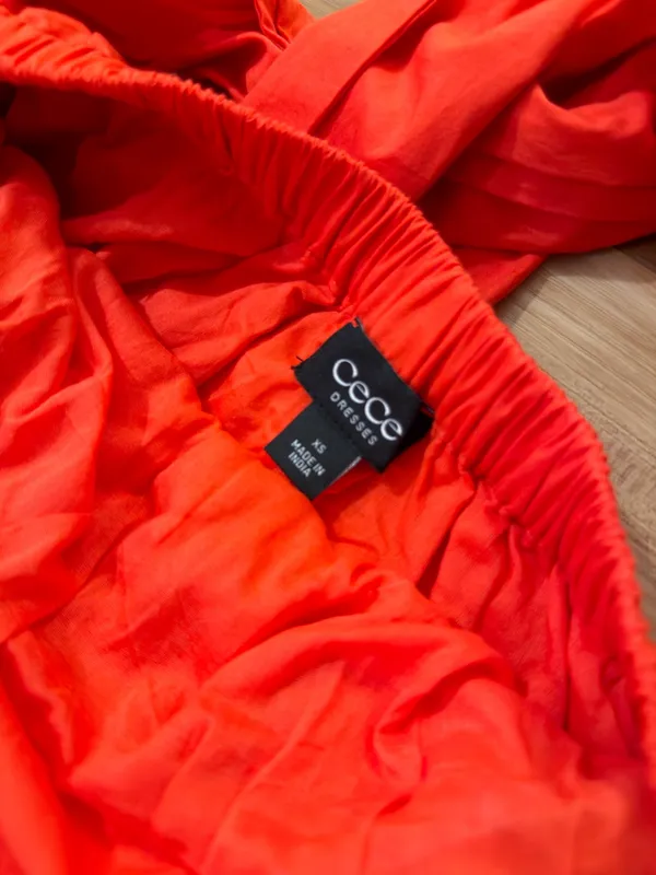 CeCe Red Maxi Dress - Image 3