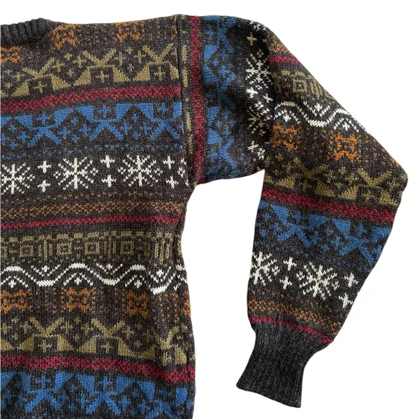 Vintage McGregor Knit Winter Holiday Christmas Ugly Sweater size Unisex M - Image 8