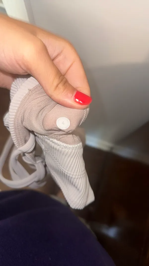 Lululemon Sports Bra Cream - Image 3
