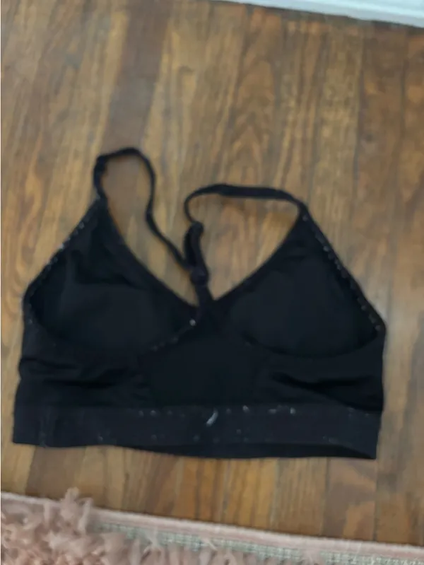 Black Nike Sports Bra - Image 2