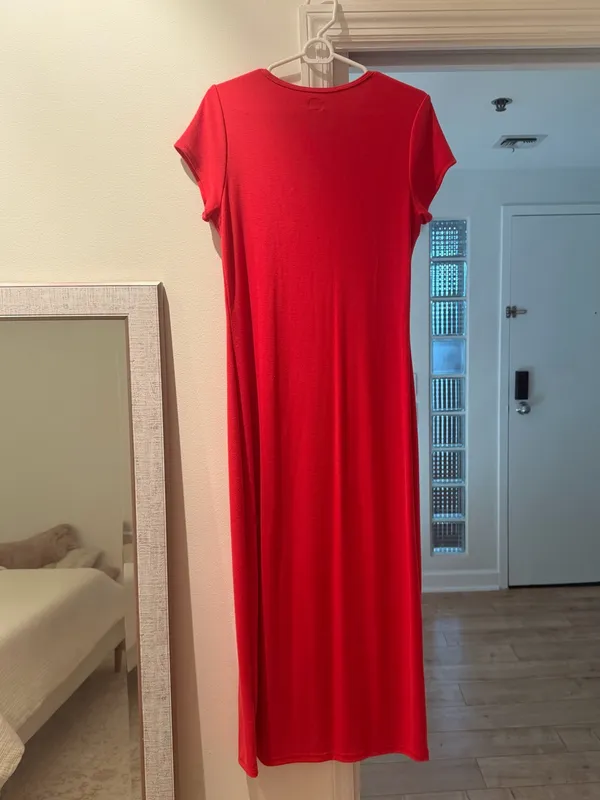 Free People Good Feels Slim Midi Dress - Image 7
