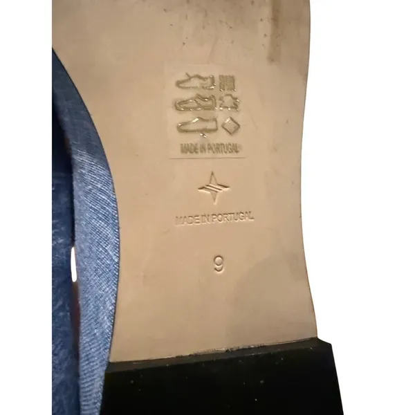 NIB Tuckernuck Chambray Jane Flats Sz. 9 - Image 6