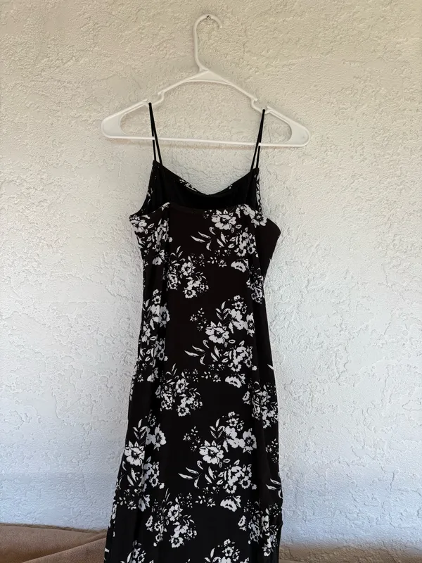 J for Justify Black Floral Maxi Dress - Image 3