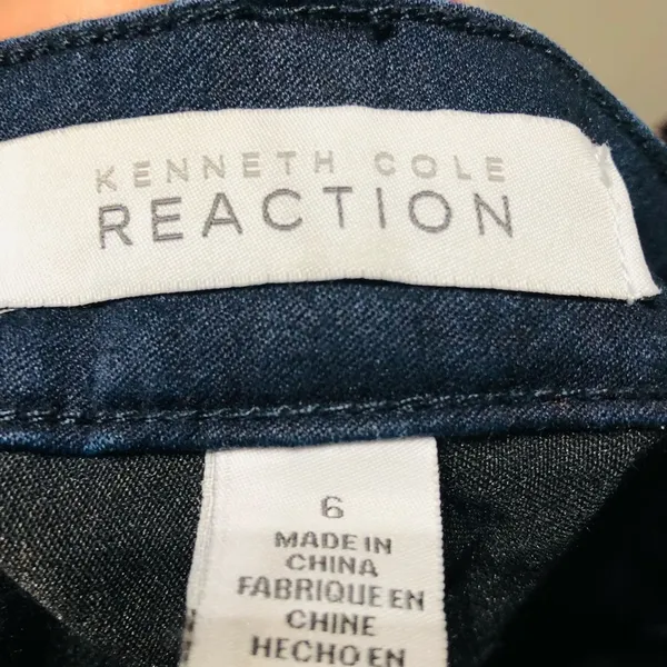 Kenneth Cole Reaction Skinny Jeans.Size:6.Length;36.5 - Image 3