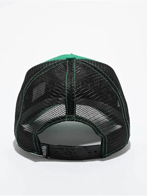 NWT Authentic Von Dutch Green & Black Trucker Hat ~ with authentic hologram! - Image 3