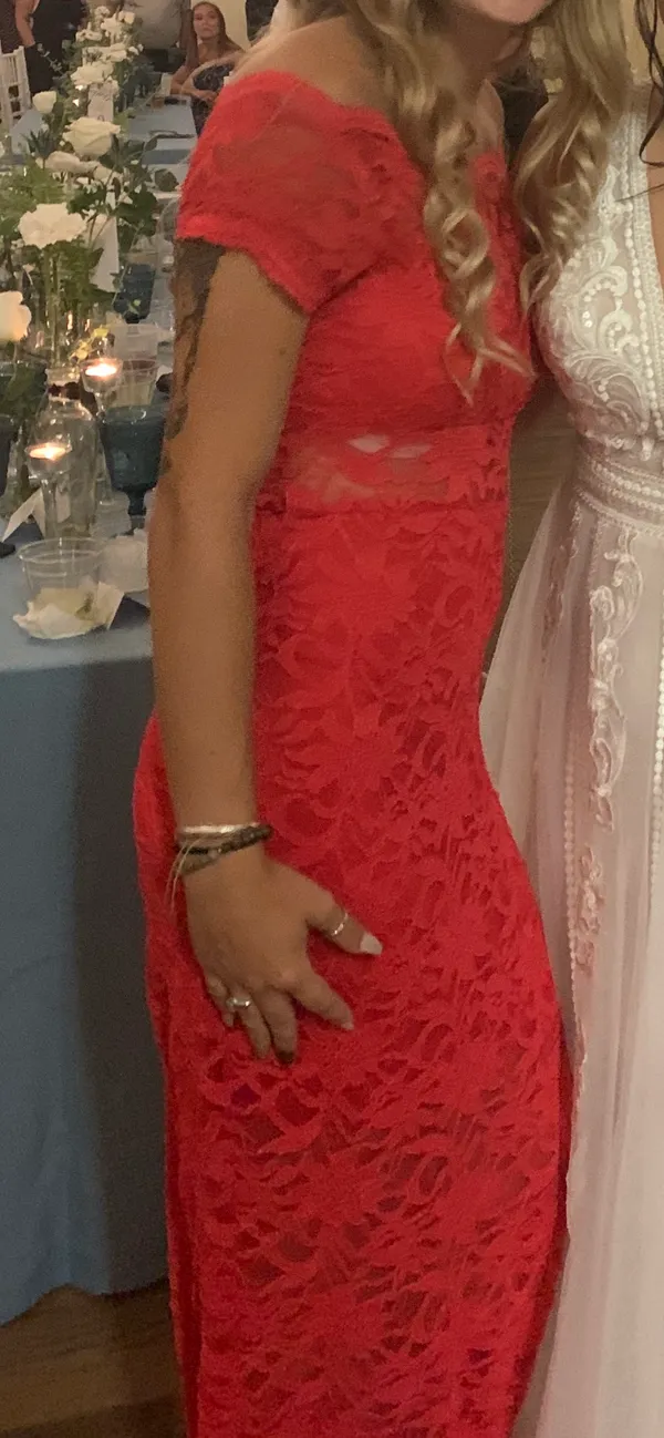Morgan & Co red dress - Image 4