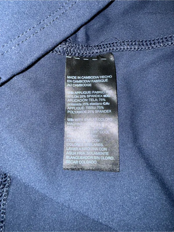 Chico's Navy Hooded Zip Jacket - Image 8