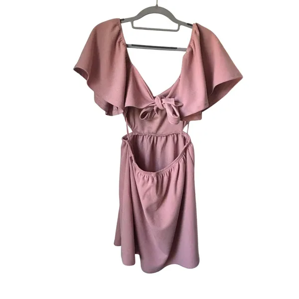 Altar'd State Blush Pink Mini Dress - Small - Image 2