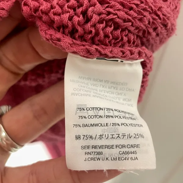 J. Crew Lightweight Wide Rib Crewneck Sweater 367 - Image 5