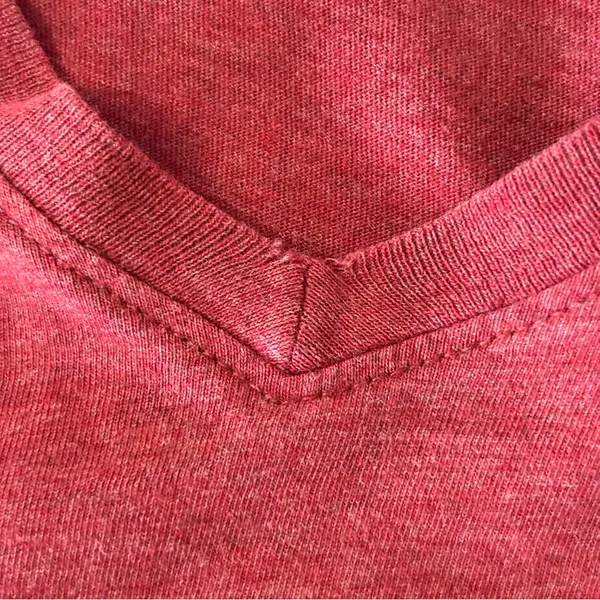 Psycho Bunny Men's X-Small Tee Shirt V-Neck Red Pima Cotton Classic Size 3 - Image 13