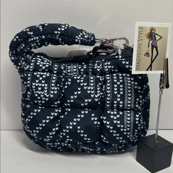 Free People Quilted Micro Pouch #1054 - Image 4