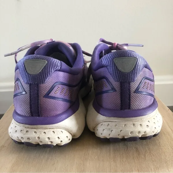 Brooks Ghost‎ Together Unity Purple Tie Dye Athletic Shoes 6.5 - Image 5