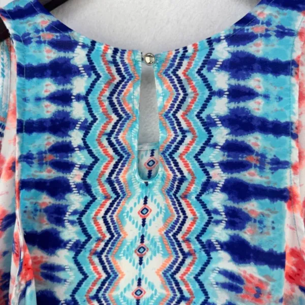 Xhilaration Tank Top Women Sz XL Sheer Multicolor - Image 4