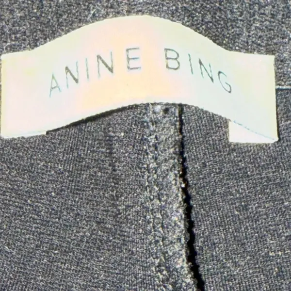 ANINE BING |‎ Toby Short Pull On Elastic Waist Black size Small - Image 7