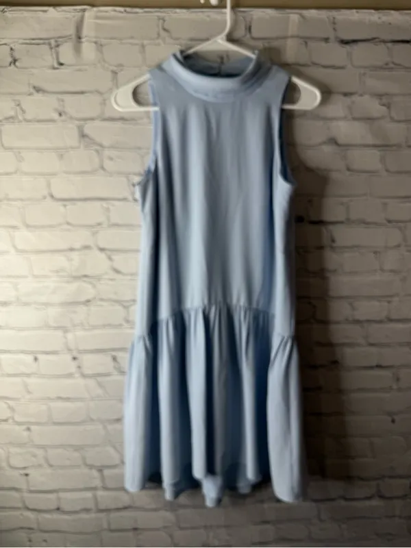 Eliza J pale blue drop waist dress size 4 - Image 3