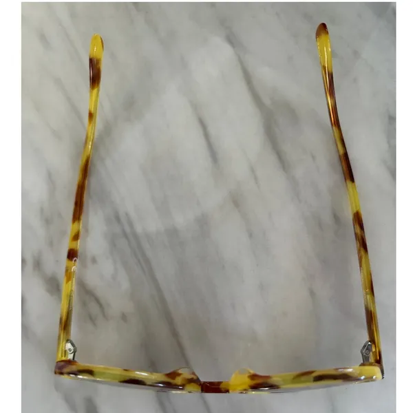 J.Crew Yellow Tortoiseshell Round Eye Vintage Inspired Sunglasses - Image 5