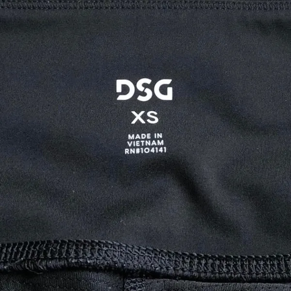 DSG Women's Performance Skort Skirt Black Mid-Rise Built-in-Shorts Size XS - Image 9