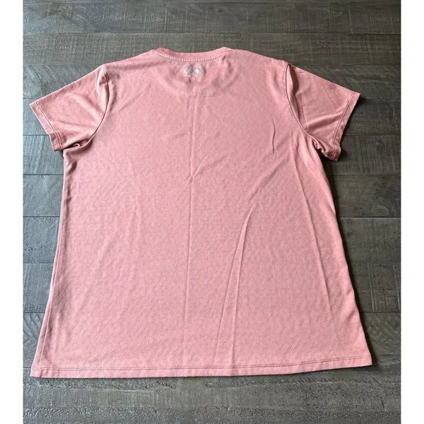 Under Armour Women's Peach‎ Short Sleeve Loose Athletic Tee Size Large - Image 6