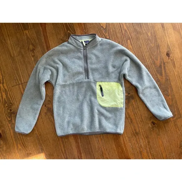 Patagonia Women's Re-Tool 1/2 Zip Pullover in Tailored Gray&Nickel, M - Image 2