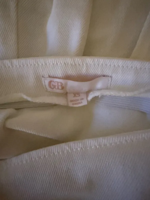 GB White Halter Dress - Image 4