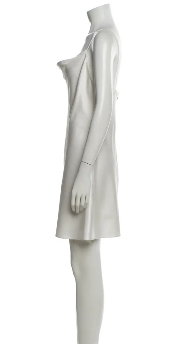 Alice + Olivia Mini Dress White - Image 2