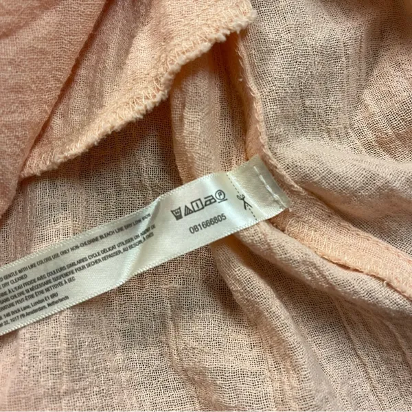 Free People Blissful Breeze Gauzy Linen Babydoll Mini Dress - Image 9