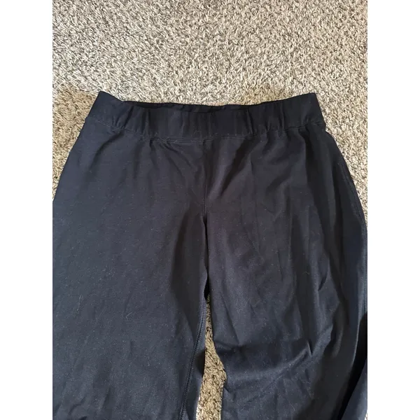 Chaps Women's Black‎ Wide Leg Leggings Size XL - Image 5