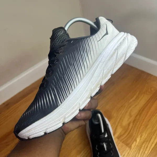 Hoka One One Rincon 3 Black/White 1119396 BWHT Size 8.5W B/7M No box - Image 14