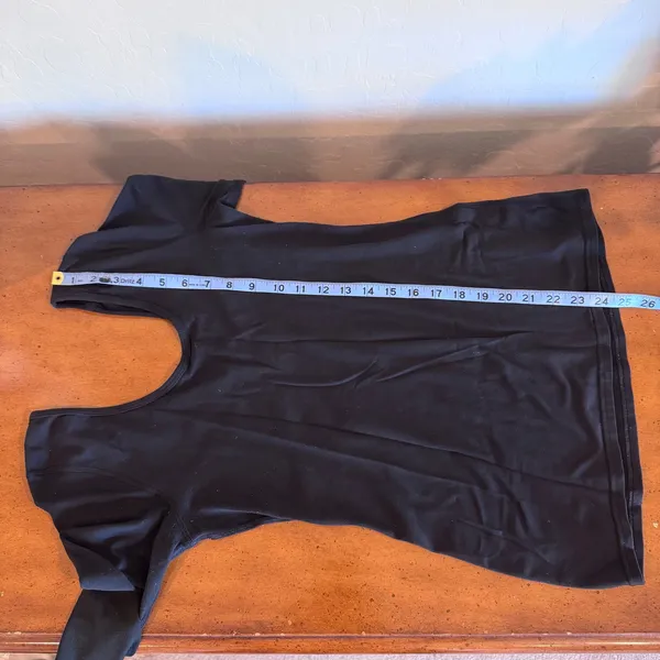 Lululemon Scoop Back Long Sleeve Black Luon Size 6-8 - Image 10