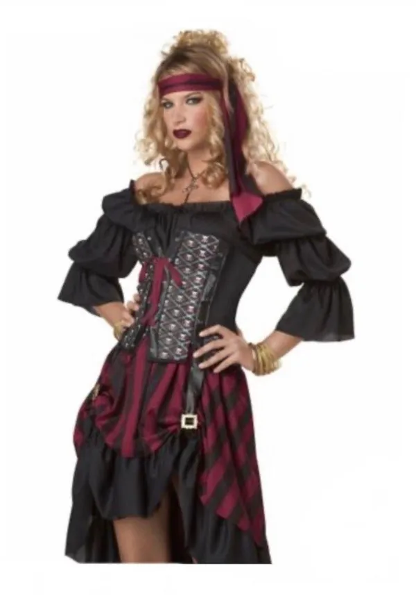 Spirit Halloween Pirate Wench Costume Sz XL - Image 2