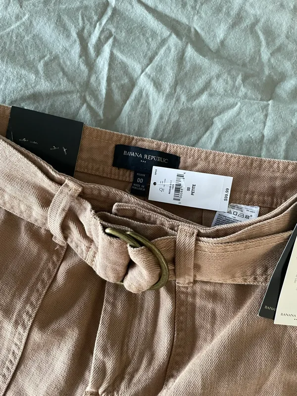 Banana Republic Tan Cargo Pants - Image 2