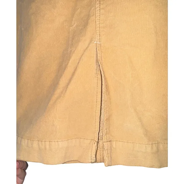 Free People Yellow Corduroy Skirt Womens 26 Academia Retro Boho Casual Librarian - Image 5