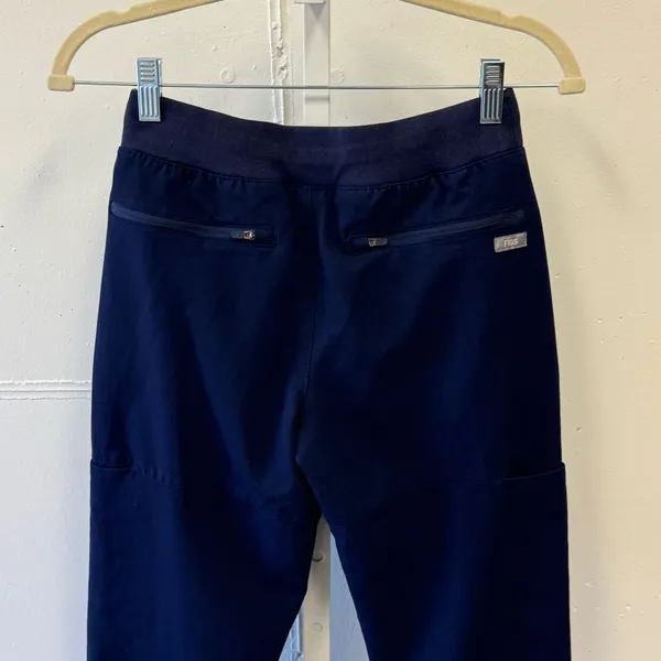 Figs Women's Jogger Scrub Pants Nurse Scrubs‎ Uniform Navy XXS W19SW2039 - Image 6