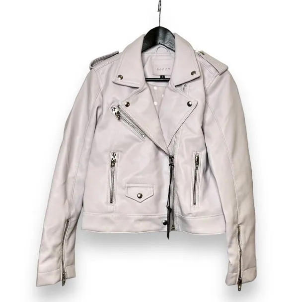 BLANKNYC | Pure Motivation Vegan Leather Moto Jacket w/ Quilting Stitch Small - Image 17
