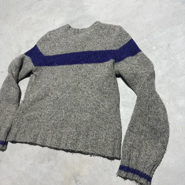 VTG 90s Wool Abercrombie and Fitch Sweater Women's SZ M Made In Canada Y2K - Image 9