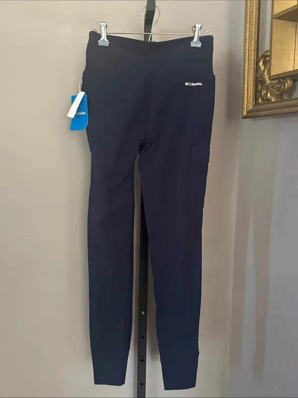 NEW Columbia Small Penn State Nittany Lions Trek Leggings Navy Blue - Image 2