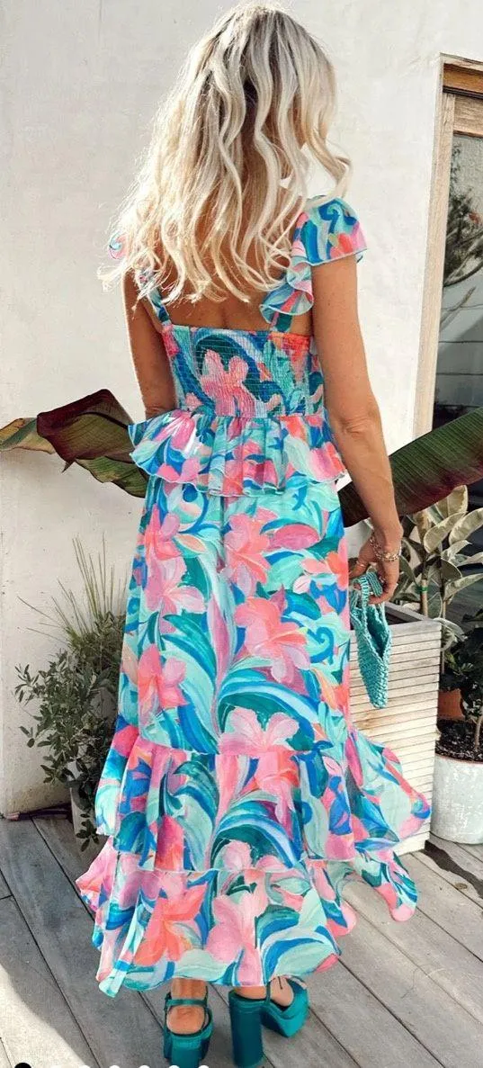 Show Me Your Mumu Reese Ruffle Dress - Image 4