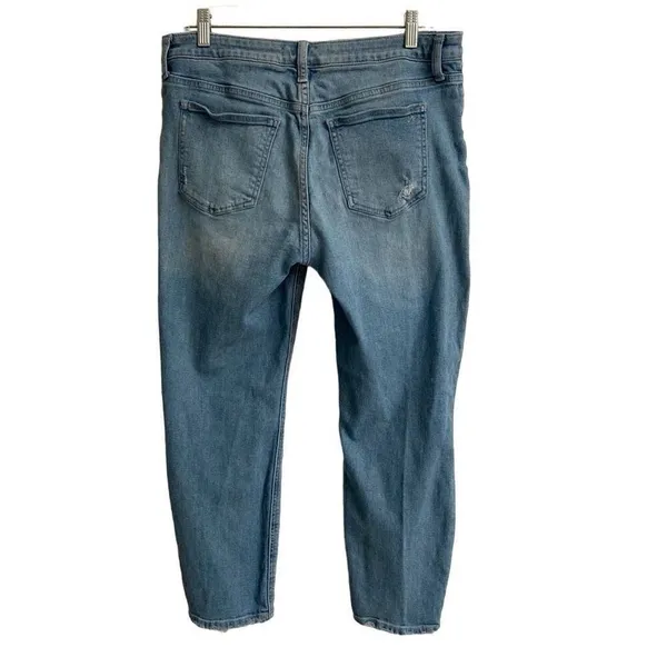 Sam Edelman The Mary Jane Boyfriend Button fly Straight Denim Jeans Womens 30 ￼‎ - Image 5