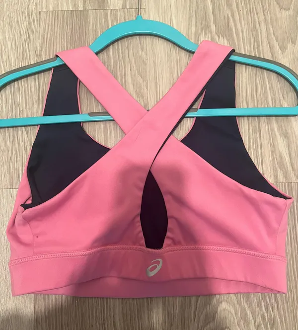 ASICS Pink Sports Bra - Image 2