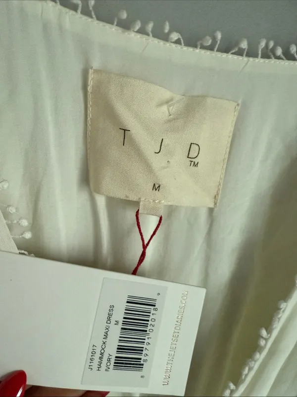 NEW The Jetset Diaries hammock maxi dress in Ivory Medium - Image 8