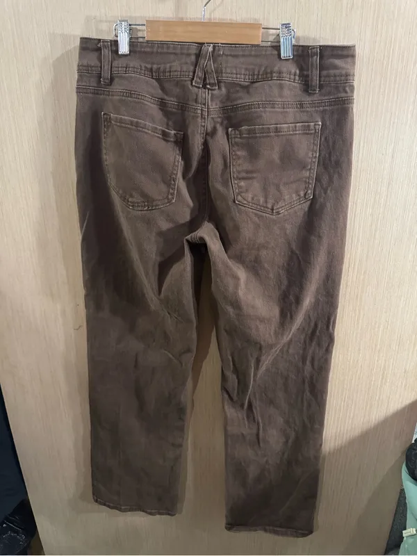 Women’s Angels Brown Everflex Curvy Bootcut Jeans Size 12 - Image 2