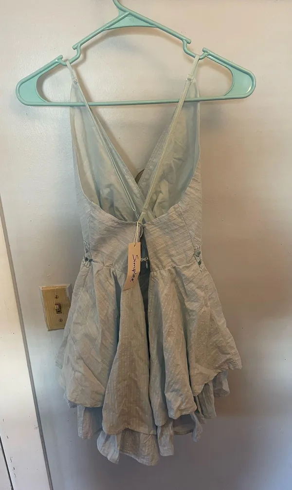 Light blue romper Size M - Image 2