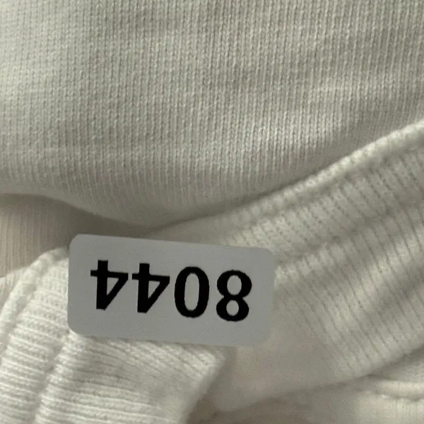 Kith Womens Embroidered Logo Cotton Crew‎ Neck T-Shirt White KHW3265 Size S - Image 11