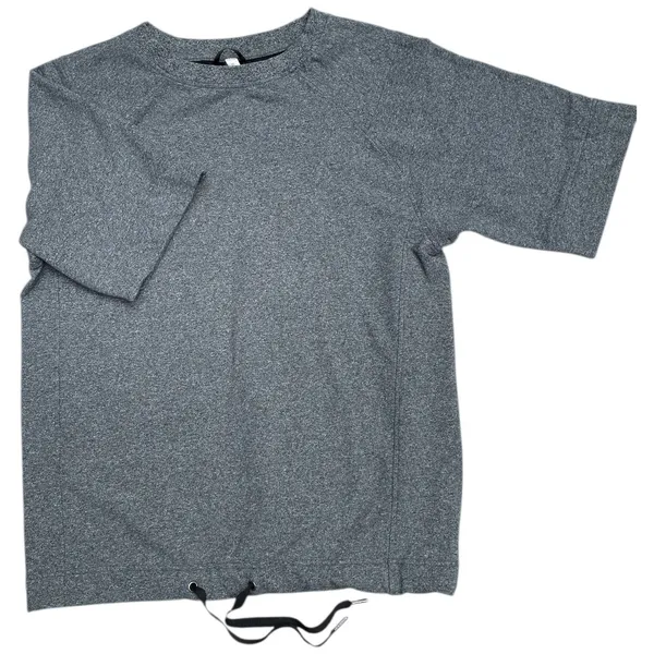 Lululemon Half Sleeve Gray Tunic Sweatshirt Size 10 M/L Loungewear Drawstring - Image 8