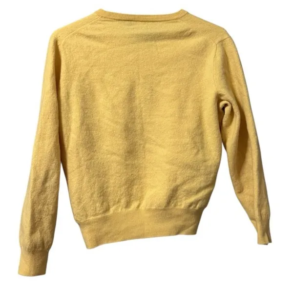 Polo By Ralph Lauren 100% Merino Wool Sweater Size Large Italian‎ Yarn Preppy - Image 2