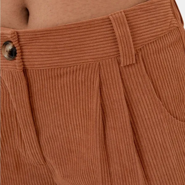 Halara Bombay Brown Mid Rise Corduroy Pants New with Tags - Image 9